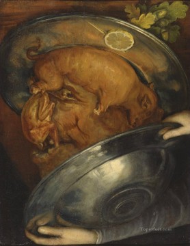 Fantasía popular Painting - hombre de cerdo Giuseppe Arcimboldo Fantasía
